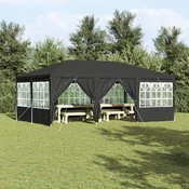 Šator za zabave Antracit 600 x 400 x 266 cm Polietilen