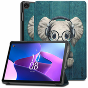 MASKA TECH-PROTECT SMARTCASE LENOVO TAB M10 10.1 3RD GEN TB328 HAPPY ELEPHANT