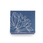 Škatlica za nakit 9x9 cm - modra (12 kosov)