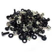 Montažni set M6 (50 kosov/paket) - 16 mm BLACK