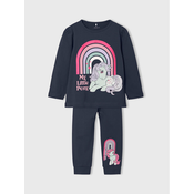 NAME IT Pižama MY LITTLE PONY 13210717 Mornarsko modra Regular Fit
