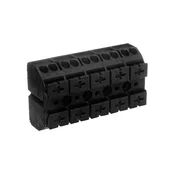 shumee 5-žilni črni napajalni blok 862-505