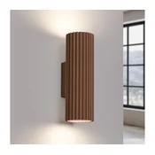 Brilagi - LED zidno svetlo CRESTO 2xGU10/10W/230V 20 cm braon