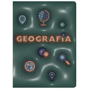 Interdruk Hibridni zvezek za geografijo A5 60k s tablico znanja