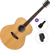 Pasadena PJ-250 Open Pore Standard SET Natural Jumbo akusticna gitara