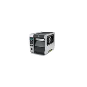 Zebra TT Printer ZT620, 6, 203 dpi, Euro and UK cord, Serial, USB, Gigabit Ethernet, Bluetooth 4.0, USB Host, Cutter, Color, ZPL (ZT62062-T1E0100Z)