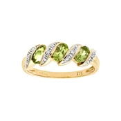 DIAMANT LETERNEL Prstan Eternity zlata