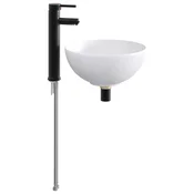 Umivaonik za kupaonicu Mat Crna 32 x 32 x 13 cm Metal
