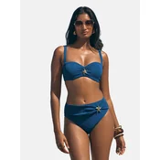 love & roses Bikini hlačke cijansko modra