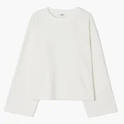Cropp - Dukserica oversize - Krem