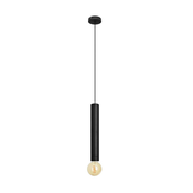 LED Luster na sajli TUBA 1xGU10/6,5W/230V crna