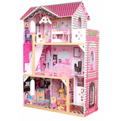 Drvena kućica za lutke - Barbie veličina