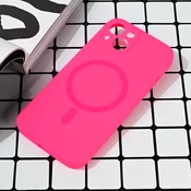 Maska za iPhone 13 61 Magsafe Pure color pink
