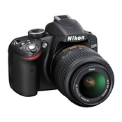 NIKON D-SLR fotoaparat D3200 + AF-S DX 18-55mm VR, črn