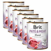 Konzerva Brit Paté & Meat Lamb 6x800 g