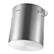 VEVOR Lonec za kuhanje 54L 40x45 cm srebrn