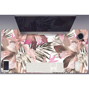 Decormat Podloga za pisalno mizo Tropical pink 90x45 cm