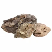 Greatstore Zmajev kamen 10 kg sivi 10-40 cm