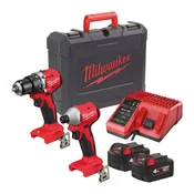 Milwaukee M18 BLCPP2A-402C set kompaktnega brezkrtačnega orodja