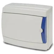 Famatel Ohišje za varovalke nadometno, 8 varovalk, belo, IP65 - 3908-T-KN/8