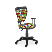 NOWY STYL Decija radna stolica Ministyle Black Lego, Šarena