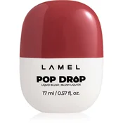 LAMEL Pop Drop Liquid Blush tekoče rdečilo odtenek 02 Rosewood 17 ml