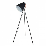 Podna lampa Elmark H 1450 mm 1 x E27 - Crna
