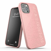 SuperDry Snap iPhone 12/12 Pro Compostable Case pink 42621 (SUP000026)