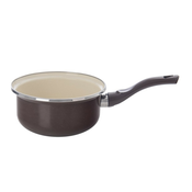 Orion Emajlirana ponev z robom Rjava, premer 16 cm