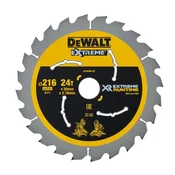 DeWalt DT99568 list za kružnu testeru 216 mm – 24 zuba za brzo i efikasno secenje