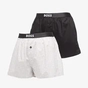 Bokserji Hugo Boss Pack Boxer Shorts Ew Light Grey S