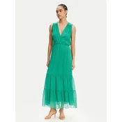 Haveone Poletna obleka AFF-N005 Zelena Loose Fit