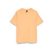 VERO MODA Majica VMPAULINA  svetlo oranžna