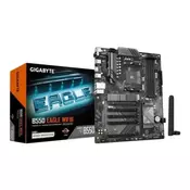 Gigabyte GIGABYTE B550 EAGLE WIFI6 Matična plošča - AMD Ryzen 5000 G-Series CPU-ji, 10+3+1 faz VRM, do 3200MHz DDR4, 1xPCIe 4.0 + 1xPCIe 3.0 M.2, 1GbE LAN, WIFI 6, USB 3.2 Gen 2