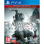 UBISOFT igra Assassins Creed III (PS4), Remastered