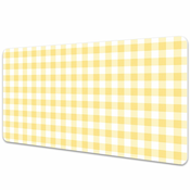 Decormat Podloga za pisalno mizo Yellow grille 100x50 cm