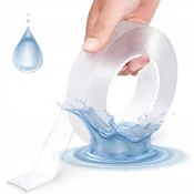 Rosfix Dwustronna taśma Nano 1mm wielokrotnego Użytku 5m/30mm szerokości