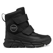Gležnjarji Geox J Flexyper Plus Boy B Abx J66LCG 0FU54 C9999 S Črna