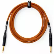 Orange Professional Instrument Cable, 6m, Straight, Orange