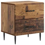 vidaXL vidaXL Nočna omarica Star les 43 x 34,5 x 47,5 cm Inženirski les, (5000210011)