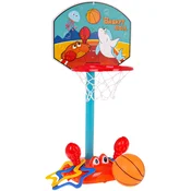 Set za igru King Sport - Košarkaški koš na stalku s bazom u obliku raka
