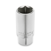 HOEGERT HT1A785 Natični ključ za svečke, 1/2“, heksagonalni, 21 mm, CrV50BV31