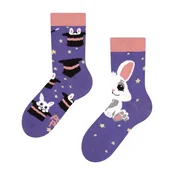 Otroške nogavice DEDOLES - dolge, Magic Bunny, 27-30
