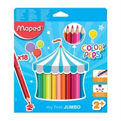 Bojice Maped Colorpeps Maxi, 18 komada