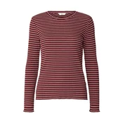 SELECTED Majica SLFAnna bordo/bela