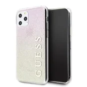 Guess Guess GUHCN65PCUGLGPI iPhone 11 Pro Max rožnato-zlata/gold pink trda torbica Gradient Glitter