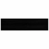 Vidaxl Podloge za stopnice 4 kosi rjavo-črne 100x30x2 cm trdna hrastovina