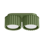 Sollux SL.1798 - Spot svetiljka AURA 2xGX53/10W/230V zelena