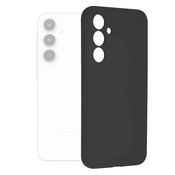Techsuit Soft Edge silikonska maska za Samsung Galaxy A35 5G črna