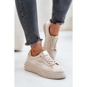 Insulated womens sneakers Big Star beige